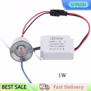 SHNGki 1 3W Recessed Mini Spotlight Lamp Ceiling Mounted LED Downlight Ceiling Light