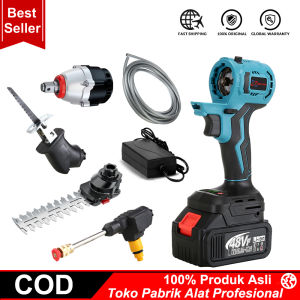 COOFARI Bor Hammer Drill Multifungsi Multi Evo 4 Heads Kit