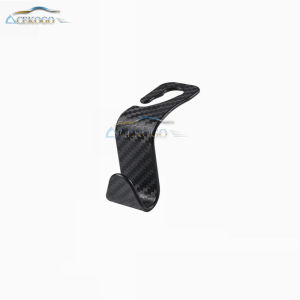 ACEKOGO Luminous Car Hanger Hook Rear Back Seat Hook Organizer Storage Hooks Carbon Fiber Texture Hook for Toyota Vios Rush Raize Big Body Wigo Hilux Hiace Commuter Corolla Cross Calya Wish Sienta Supra Estima Noah Avanza Harrier Rav4 Revo