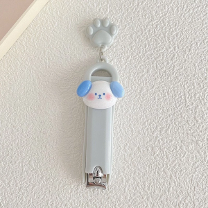 SIGVARD - Gunting Pemotong Kuku Mini Karakter Lucu Nail Clipper Anak Warna Pastel AD07