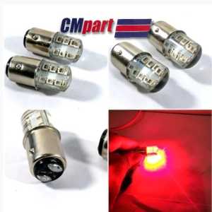 lampu bohlam rem motor dan mobil bayonet jelly led strobo model 2 kaki