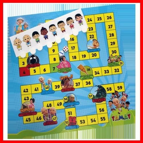 【Fast Delivery】 Original Genuine Upin Ipin Board Game ( Dayung Laju ...