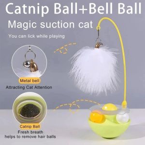 Automatic Electric Rotating Cat Toy Colorful Butterfly Bird Funny Pet Interactive Training Toys Pet Supplies