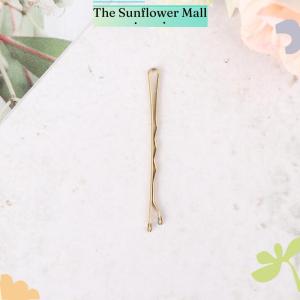 Sunflower 100Pcs Wedding Hair Clips Barrette Hairpins Black Side Wire Folder Styling Tools