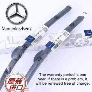 For Mercedes Benz C E class Wiper W210 W211 W212 W213 S207 W202 W203 W204 W205 S204 A205 S205 W208(2004 2005 2006 2007 2008 2009 2010 2012 2013 2015-2020)C180K C200K C230K C300 E180 E250 Car wipers Front Windscreen Blades Soft Rubber