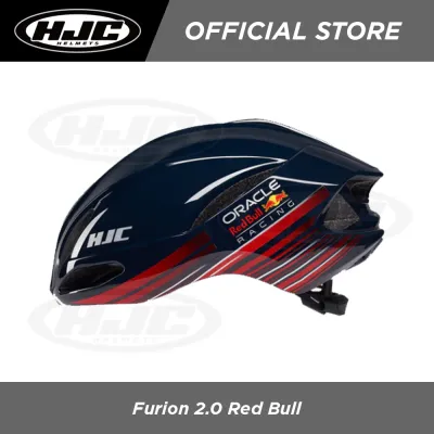 HJC Road Cycling Helmet FURION 2.0 Semi-Aero Red Bull Racing