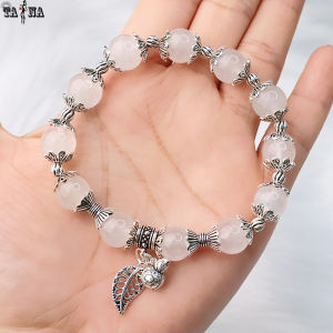 [XẢ KHO GIẢM SÂU] Vòng đá mặt trăng - moonstone mix charm bạc 925 cao cấp