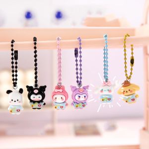 พวงกุญแจเคป๊อบห้อยกระเป๋านักเรียนการ์ตูนจี้พวงกุญแจพวงกุญแจนักเรียนน่ารัก