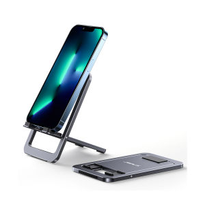 JSAUX Premium Aluminum Mobile Phone Stand 8mm Super Slim Tablet Holder Portable Lightweight Travel-Friendly Dock