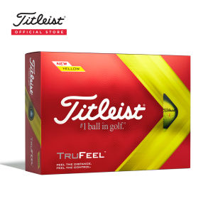 2022 Titleist TruFeel Golf Balls (Yellow)