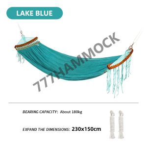 777 hammock Duyan  Hammock amping Hiking Outdoor Foldable Hammock Travel Hammock Cradle Adult duyan