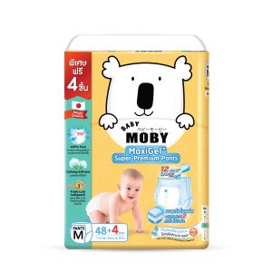 Baby Moby Maxigel Super Premium Diaper Pants (Medium Size 7-12kgs)