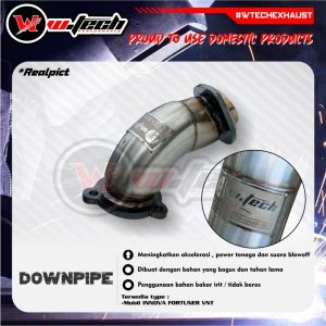 WTECH Downpipe Fortuner Vnt