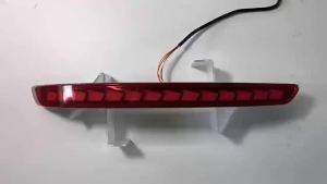 Applicable 17-20 Kia Huanchi Rear Bumper Light Warning Light Brake Light Red Face 3 Function soluto lamp