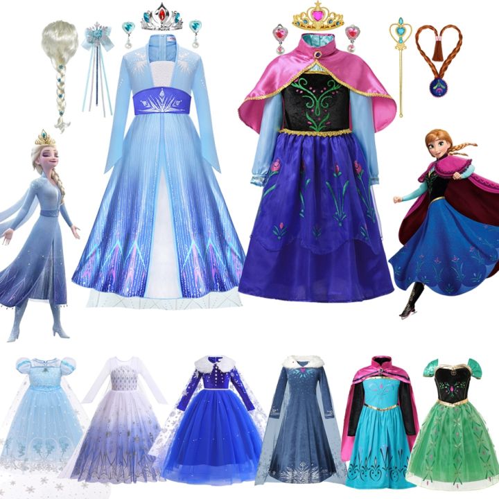Váy Công Chúa Elsa Frozen Mẫu Mới 2023 Váy Liền Bé Gái Mùa Hè Hồng Váy Voan  Tay Ngắn Bé Gái Màu Xanh Lam | Lazada.vn