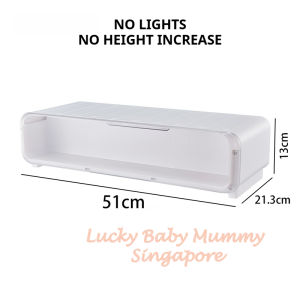 Monitor Heightening Stand with Drawer Storage/LED Display Blindbox Desktop Organizer Storage Rack