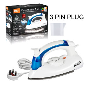 RAF Portable Foldable Mini Travel Steam & Dry Iron Electric Handheld Iron with Temperature Control / Seterika Stim