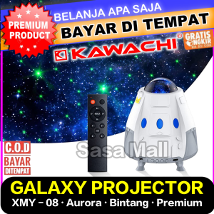 [COD] Kawachi Lampu Tidur Space Capsule Galaxy Proyektor XIMY XYA-08 with Remote 16 Light Colors Roket Dream Star Projector Aurora Atmosfer Atmosphere Sleeping Ambience Light Laser Beam Twinkle Sleep Remang Remang Laz COD Bisa Bayar di Tempat Sasa Mall