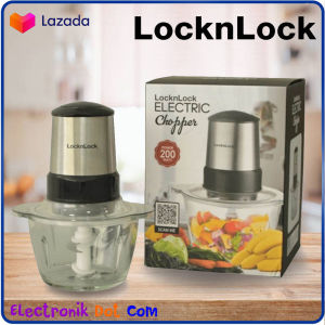 NEW CHOPPER LOCKNLOCK EJM164BLK Chopper Serbaguna Kapasitas 12 Liter
