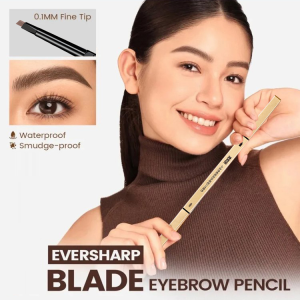 Double Headed Diamond Shaped Ultra Fine Eyebrow Pencil Waterproof and Sweat Proof Long Lasting Not Easy to Fade Natural and Natural双头立体眉笔