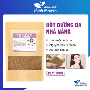 Bột tắm dưỡng da nhả nắng cơ thể 100g bột nhả nắng body làm sạch dưỡng da trắng dáng mờ thâm