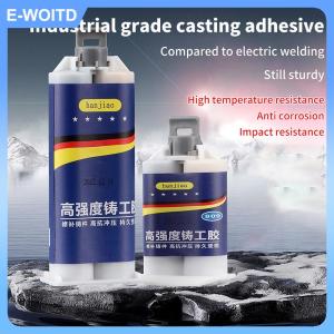 【E-WOITD】 50 100ml Cold Weld Strong Defect Repair Agent Glue Metal Repair Paste 2 In1 Industrial AB Caster Glue Heat Resistant Sealant