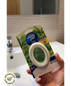 Ambi Pur 2-in-1 Bathroom Fresh 2 x 6mL – Zesty Lemon / Refreshing Apple / Refreshing Soap