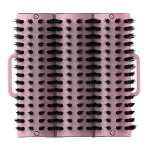 หวีดูแลปศุสัตว์นักขี่ม้าแปรงทำความสะอาดมีขนวัวสำหรับแมวสุนัขและม้า