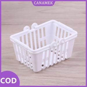 CANAMEK✨ Giỏ mua sắm thu nhỏ Nhà búp bê đồ chơi đồ nội thất