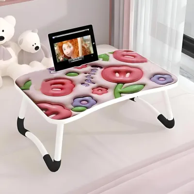 Foldable 3D Character Computer Study Bedside Table ( 48cm x 30cm )