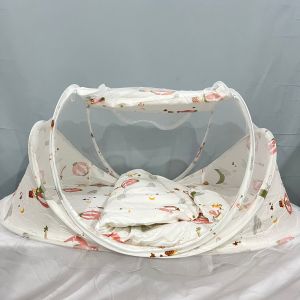 Kasur Kelambu Bayi 3 in 1 SHENAR (Dapat Dilipat) Kelambu Bayi + Tilam Bayi + Bantal Bayi dengan Bantal dan Kasur SHENAR BY TOKOSHENAR168