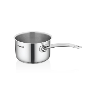 Korkmaz Proline Premium Stainless Steel Gastro Sauce Pan All Hobs Compatible Made in Turkey (A2700-01-02)