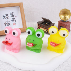 YF Pinch Frog Dinosaur Sticking Tongue Out Relieve Stress Toys Decompression Fidget Toys Gift For Kids FY