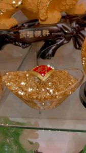 หยวนเป่าทองคําเปลว (ก้อนทองโชคลาภ)