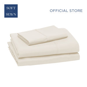 《223》Soft Sewn Bed Sheet (Twin / Single) - Fully Garterized Silky Soft Microfiber