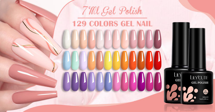 Pure Colors Nail Gel Polish Uv Gel Polish Products Nail Art - Temu-seedfund.vn