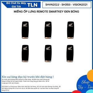 MIẾNG DÁN REMOTE SMARTKEY ĐEN BÓNG CHO SHVN 2022 - SH 350i - VISION 2021
