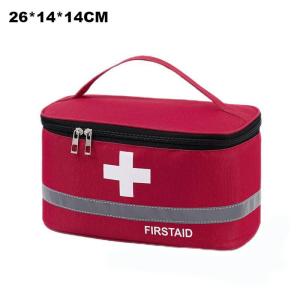 Medical Kit Bag Serbaguna Tas Emergency Kit Di Rumah Tas P3k Medis Travel Bahan Kain Oxford