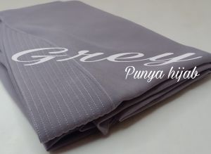 hijab khimar syari 2 layer ceruty babydoll bunga