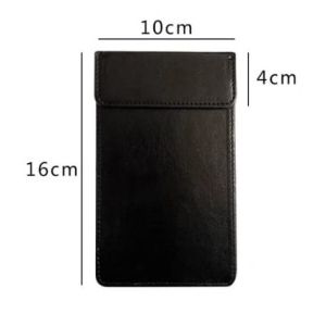 Leather Cash Bill Receipt Holder Restaurant Cafe Hotel Cashier Register Accessory Pemegang Bil Kulit