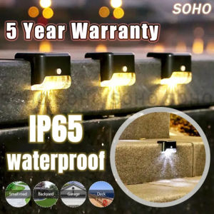 LED Đèn sân vườn năng lượng mặt trời / Đèn ngủ trang trí ngoài trời không thấm nước / Đèn hàng rào Cảnh quan Bước đèn