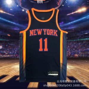 AE Knicks jersey Brunson 11 KNICKS BRUNSON#11 No. DIVINCENZO#0 Good basketball jersey