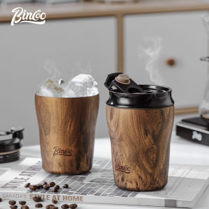 Bincoo Ceramic Thermal Flask Coffee Cup Stainless Steel Water Bottle 500ml/280ml