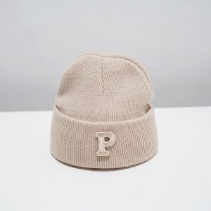 GOOTRADES P Letter Baby Knitted Hat Korean Autumn Winter Infant Warm Hat Cute Thick Baby Beanie Cap Boys Girls