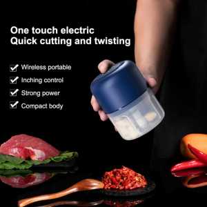 Blender Mini Portable Serbaguna Untuk Bumbu Dapur Chopper Tanpa Kabel Electric USB Charge