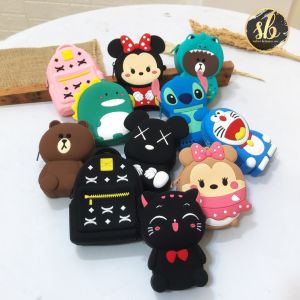 Sba Dompet Silikon Karakter Lucu Bag Koin Jelly Silikon Karakter Lucu Import Pouch Anti Air Waterproof