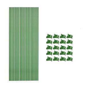 22Pcs Bendable Support Bracket with Clamping Accessories For Garden Vertical Growth Assistance