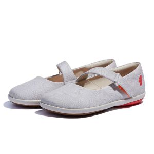 UIN Illetes III Womens Art Travel Shoes Casual Vacation style ballet Flat shoes Summer Sandals