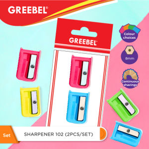 GREEBEL Rautan Pensil Serutan Sharpener 102 / Alat Tulis