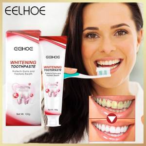 EELHOE Whitening Toothpaste Brightening Removing Fresh Breath Toothpaste Teeth Whiten Toothpaste White Toothpaste Teeth Whitening Tooth Paste Removal Fresh Breath Toothpaste For Teeth Whitening Cleaning
